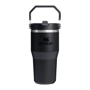 Čierna termoska z nehrdzavejúcej ocele 600 ml IceFlow™ Flip Straw 2.0 Tumbler Black – Stanley vyobraziť