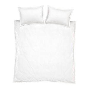 Biele bavlnené obliečky na dvojlôžko 200x200 cm Oxford Lace Trim – Bianca vyobraziť