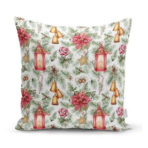 Obliečka na vankúš s vianočným motívom 43x43 cm Lantern – Mila Home vyobraziť