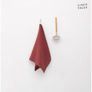 Ľanová utierka 45x65 cm Marsala – Linen Tales vyobraziť