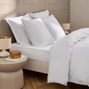 Biela plachta 140x190 cm Linella – douceur d'intérieur vyobraziť