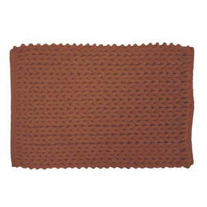 Kúpeľňová predložka v terakotovej farbe 50x80 cm Ariel – douceur d'intérieur vyobraziť