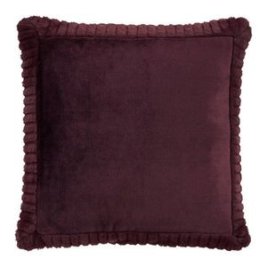 Dekoračný vankúš z mikroplyšu 55x55 cm Velvet and Faux Fur – Catherine Lansfield vyobraziť