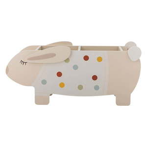 Krémová detská knižnica 87x38x32 cm Villja – Bloomingville Mini vyobraziť