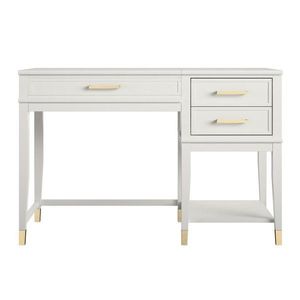 Pracovný stôl 49x115 cm Westerleigh – CosmoLiving by Cosmopolitan vyobraziť