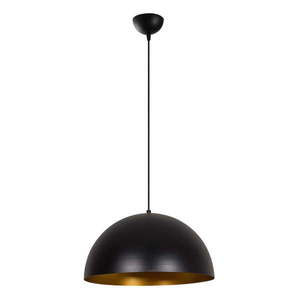 Čierne závesné svietidlo s kovovým tienidlom ø 40 cm Coppa – Opviq lights vyobraziť