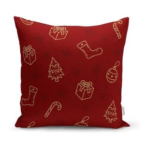 Obliečka na vankúš s vianočným motívom 43x43 cm – Mila Home vyobraziť
