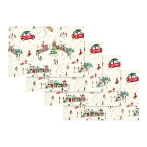 Bavlnené prestieranie v súprave 4 ks 30x46 cm Christmas Town – Catherine Lansfield vyobraziť