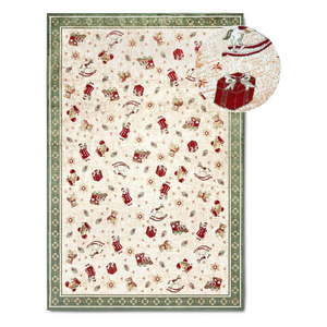 Zelený koberec s vianočným motívom s prímesou bavlny 160x230 cm Toy's Delight Green Christmas – Villeroy&Boch vyobraziť