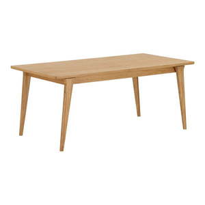 Rozkladací jedálenský stôl s prídavnou doskou v dekore duba 90x180 cm Darwin – House Nordic vyobraziť