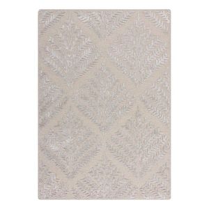 Sivobéžový ručne tkaný koberec s prímesou vlny 120x170 cm Sloane – Flair Rugs vyobraziť