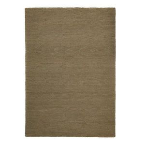 Kaki ručne tkaný vlnený koberec 200x290 cm Harris Boucle – Flair Rugs vyobraziť