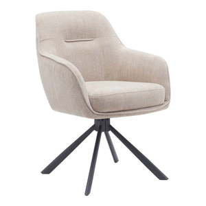 Krémovobiele čalúnené jedálenské kreslá v súprave 2 ks Avola – Unique Furniture vyobraziť