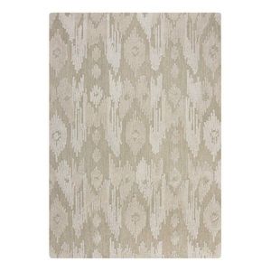 Béžový ručne tkaný vlnený koberec 120x170 cm Dion Ikat – Flair Rugs vyobraziť