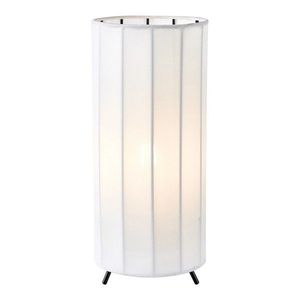 Čierno-biela stolová lampa s textilným tienidlom (výška 31, 5 cm) Hikari – Markslöjd vyobraziť