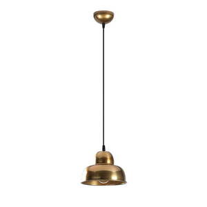Závesné svietidlo v zlatej farbe s kovovým tienidlom ø 20 cm Berceste – Opviq lights vyobraziť