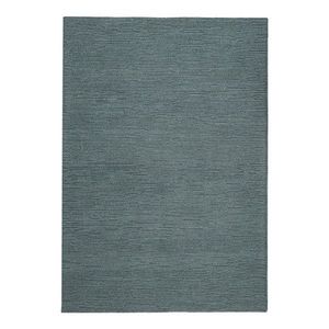 Sivomodrý ručne tkaný vlnený koberec 160x230 cm Harris Boucle – Flair Rugs vyobraziť