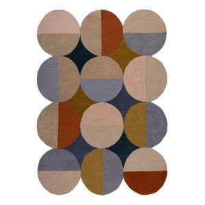 Ručne tkaný vlnený koberec 160x230 cm Mia Ellipse – Flair Rugs vyobraziť