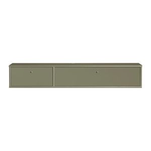 Kaki TV stolík 136x22x32, 5 cm Mistral – Hammel Furniture vyobraziť