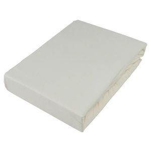 Novel NAPÍNACIA PLACHTA NA BOXSPRIN, džersej, béžová, 90/220 cm vyobraziť