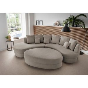 Livetastic SEDACIA SÚPRAVA, textil, sivohnedá vyobraziť