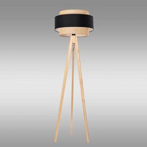 Stojacia lampa S-SOSNA AB-TRIO JUTE/BLACK LP1 vyobraziť