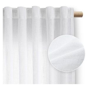 Biely záves 140x270 cm Valeta – Restilo vyobraziť
