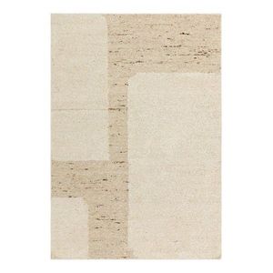Béžový obojstranný/ručne tkaný vlnený koberec 160x230 cm Napa Tumbla – Asiatic Carpets vyobraziť