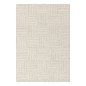 Slonovinový ručne tkaný vlnený koberec 160x230 cm Zennith Grid – Asiatic Carpets vyobraziť