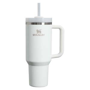 Biela termoska so slamkou z nehrdzavejúcej ocele 1, 18 l Quencher H2.0 FlowState Tumbler Frost – Stanley vyobraziť