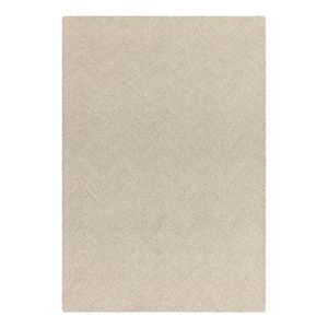 Krémový ručne tkaný koberec s prímesou vlny 200x290 cm Theodore Chevron – Asiatic Carpets vyobraziť