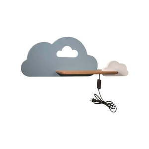 Bielo-modré detské svietidlo Cloud - Candellux Lighting vyobraziť