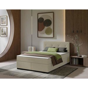 MID.YOU BOXSPRINGOVÁ POSTEĽ, 120/220 cm béžová vyobraziť