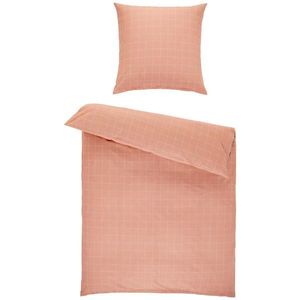 Musterring POSTEĽNÁ BIELIZEŇ, renforcé, krémová, oranžová, koralová, 135/200 cm vyobraziť