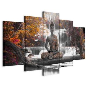 artgeist OBRAZ NA PLÁTNE, krajina a príroda, Budha, 100/50/1, 2 cm vyobraziť
