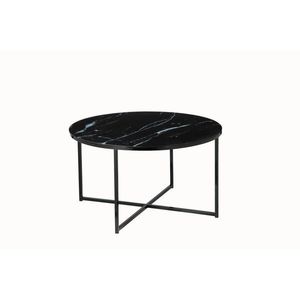 Livetastic KONFERENČNÝ STOLÍK, čierna, kov, sklo, 80/45 cm vyobraziť