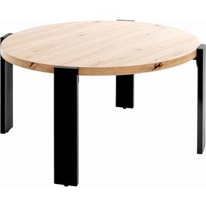 KONFERENČNÝ STOLÍK, farba duba, kov, kompozitné drevo, 75/75/42 cm vyobraziť
