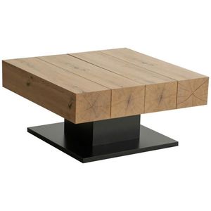 Carryhome KONFERENČNÝ STOLÍK, čierna, farba duba, kompozitné drevo, 80/80/40 cm vyobraziť