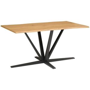 JEDÁLENSKÝ STÔL, čierna, farba duba, 160/90/76 cm vyobraziť