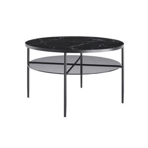 Livetastic KONFERENČNÝ STOLÍK, čierna, kov, sklo, 81/45 cm vyobraziť