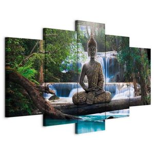 artgeist OBRAZ NA PLÁTNE, krajina a príroda, Budha, 200/100/1, 2 cm vyobraziť