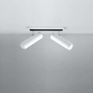 Biele bodové svietidlo 6x30 cm Mira – Nice Lamps vyobraziť