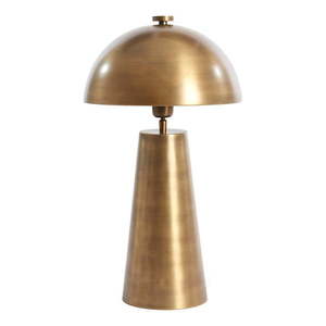 Stolová lampa v bronzovej farbe s kovovým tienidlom (výška 52 cm) Dita – Light & Living vyobraziť