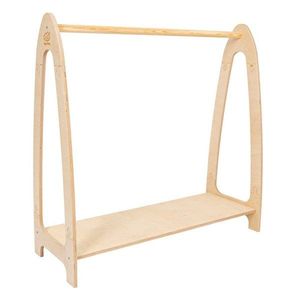 Detský vešiak v dekore borovice v prírodnej farbe 98x96 cm Montessori – Meowbaby vyobraziť