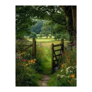 Obraz 60x80 cm Garden Gate – Styler vyobraziť