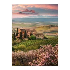 Obraz 60x80 cm Pink Tuscany – Styler vyobraziť