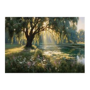 Obraz 113x85 cm Sunlit Willow – Styler vyobraziť