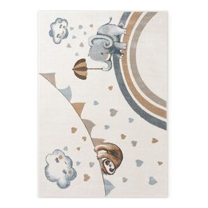 Krémový detský koberec 120x170 cm Walk like an Elephant Rainy Party – Villeroy&Boch vyobraziť