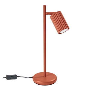 Stolová lampa v tehlovej farbe (výška 43 cm) Gleam – Sollux vyobraziť