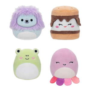 Plyšové hračky v súprave 4 ks Micromallows 4Pack – SQUISHMALLOWS vyobraziť